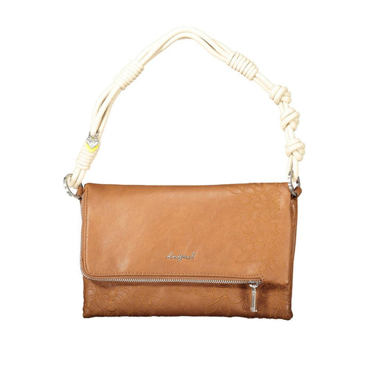 Desigual Marrone Poliuretano Woman Handbag - ClickThatClicks 