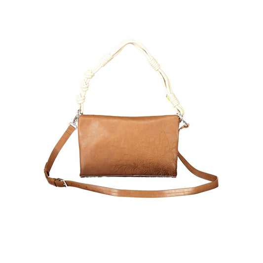 Desigual Marrone Poliuretano Woman Handbag - ClickThatClicks 