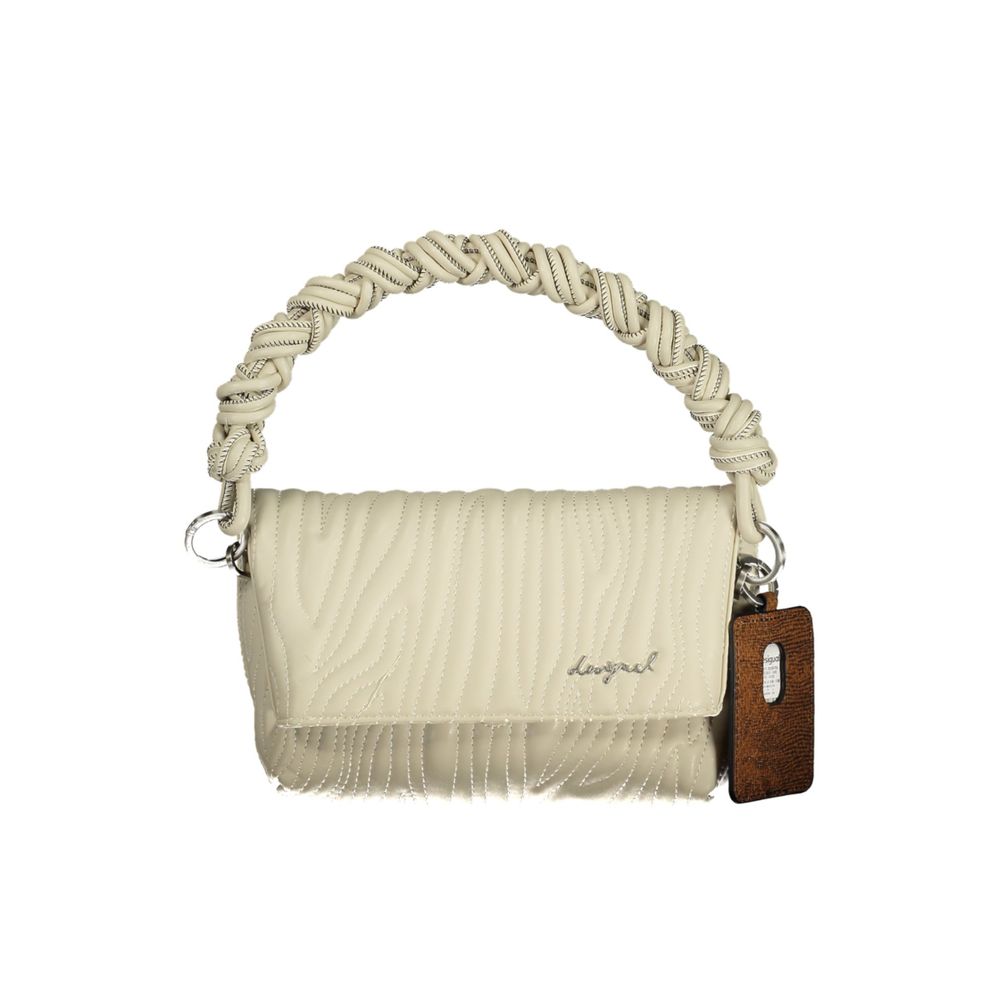 Desigual White Polyurethane Women's Bag - ClickThatClicks 