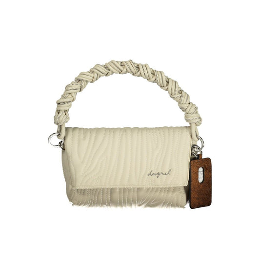 Desigual White Polyurethane Women's Bag - ClickThatClicks 