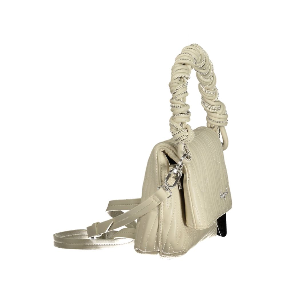 Desigual White Polyurethane Women's Bag - ClickThatClicks 