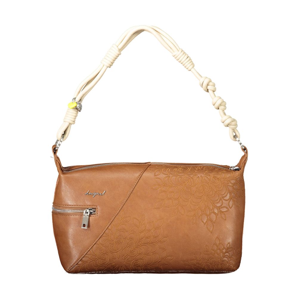 Desigual Marrone Poliuretano Women Handbag - ClickThatClicks 