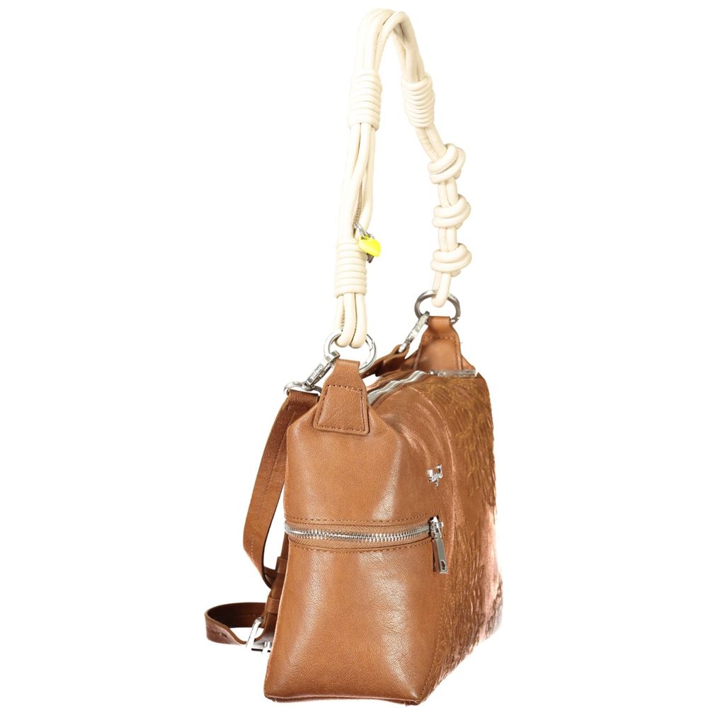 Desigual Marrone Poliuretano Women Handbag - ClickThatClicks 