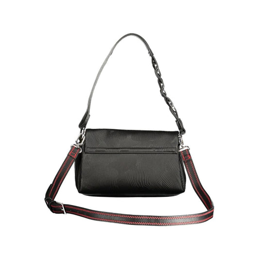 Desigual Black Polyurethane Women Handbag - ClickThatClicks 