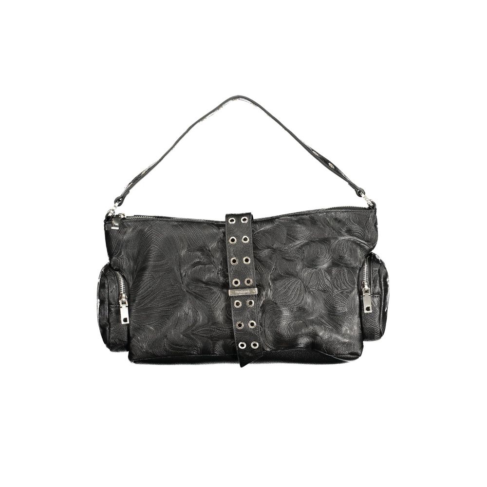 Desigual Black Polyurethane Women's Handbag - ClickThatClicks 