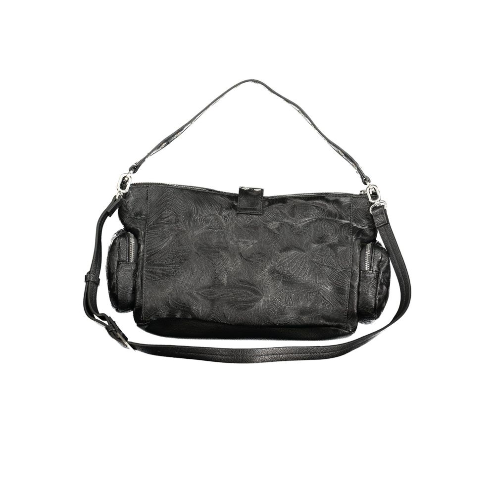 Desigual Black Polyurethane Women's Handbag - ClickThatClicks 