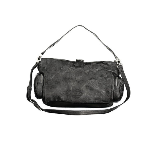 Desigual Black Polyurethane Women's Handbag - ClickThatClicks 