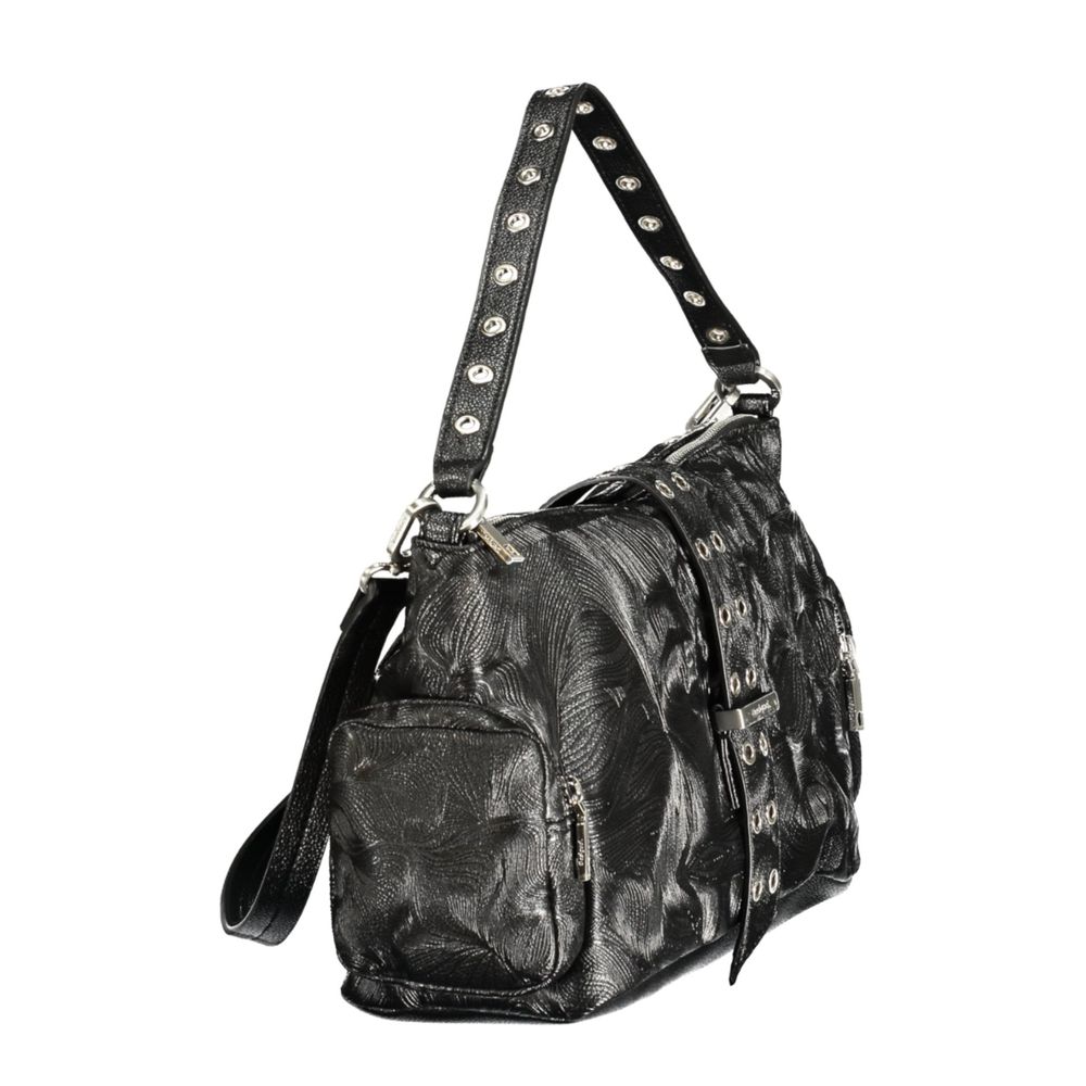 Desigual Black Polyurethane Women's Handbag - ClickThatClicks 