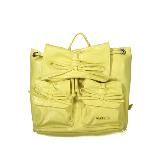 Desigual Giallo Polyurethane Women Backpack - ClickThatClicks 