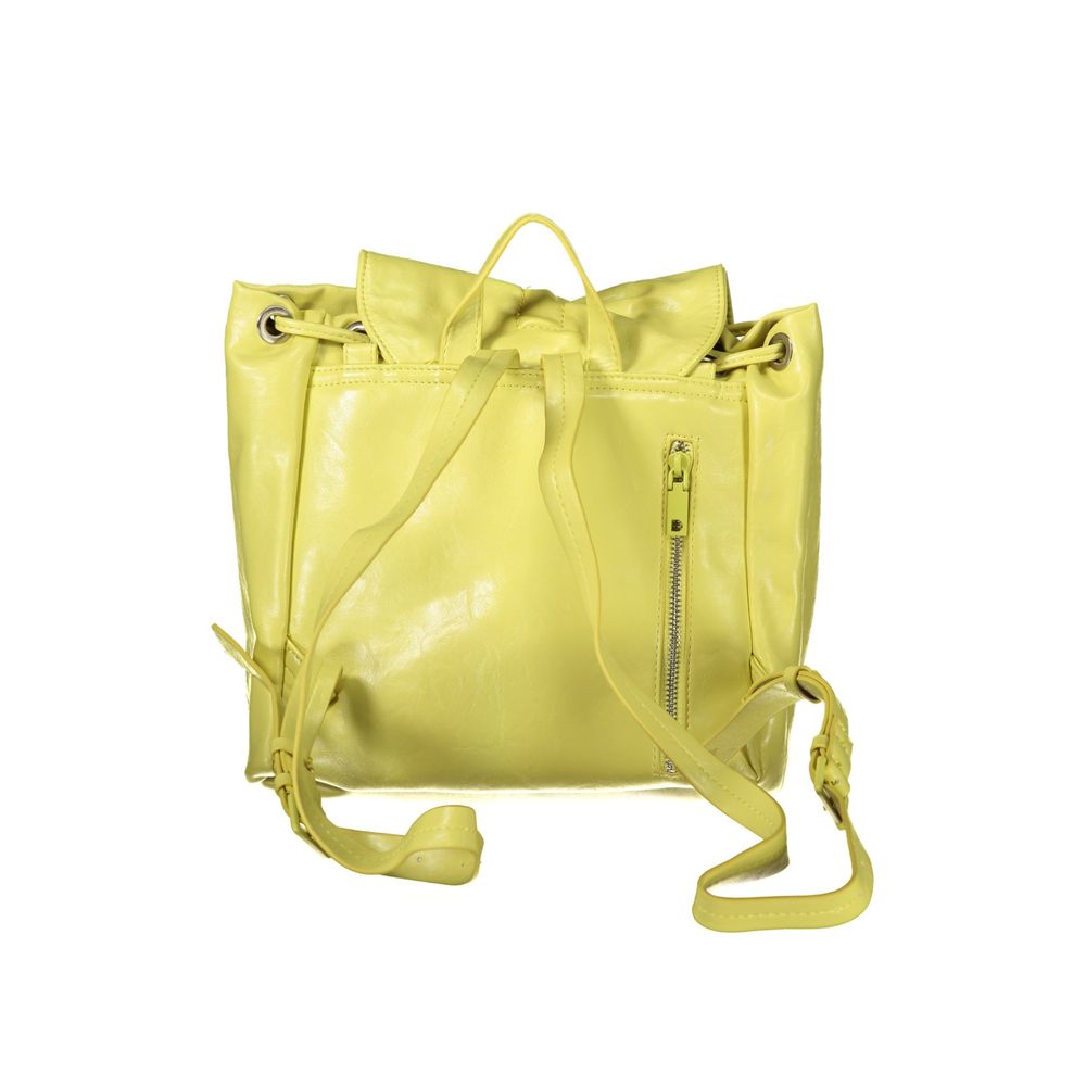 Desigual Giallo Polyurethane Women Backpack - ClickThatClicks 