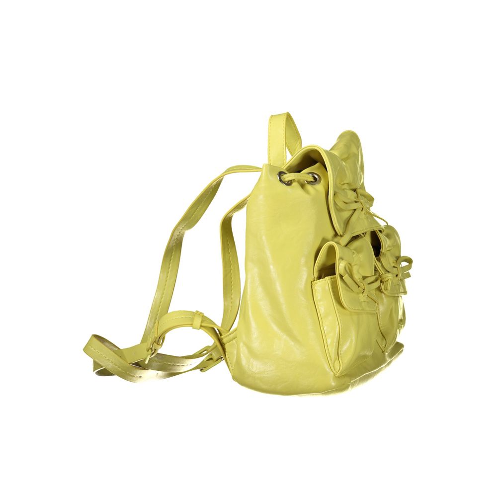 Desigual Giallo Polyurethane Women Backpack - ClickThatClicks 
