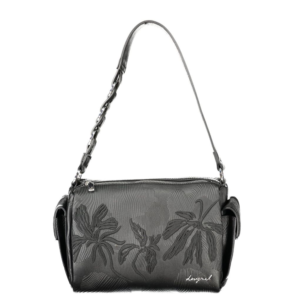 Desigual Black Polyurethane Women's Bag - ClickThatClicks 