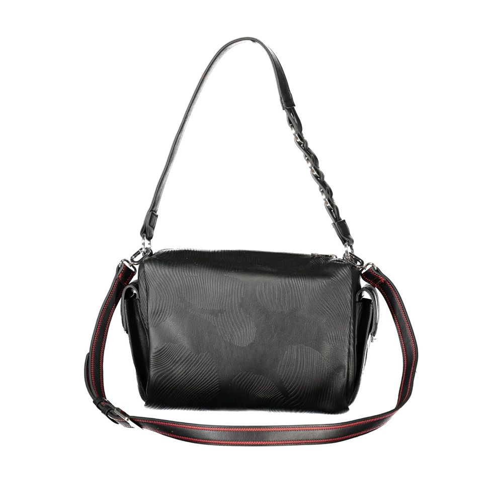 Desigual Black Polyurethane Women's Bag - ClickThatClicks 
