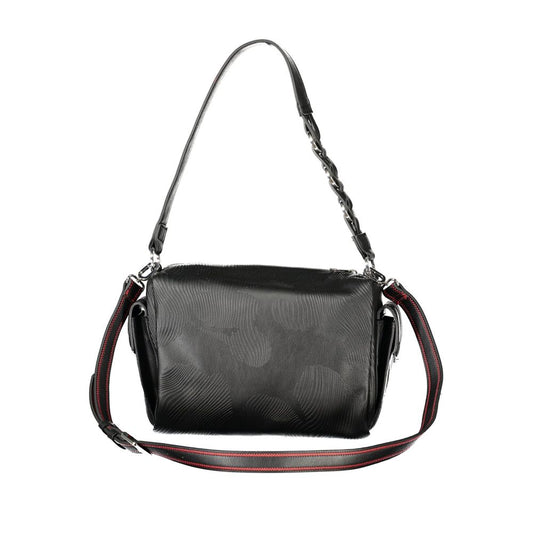 Desigual Black Polyurethane Women's Bag - ClickThatClicks 