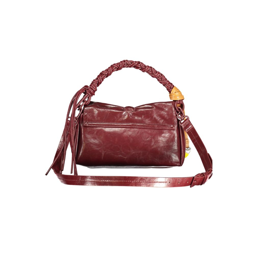 Desigual Burgundy Polyurethane Women Mini Bag - ClickThatClicks 