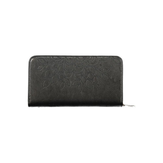 Desigual Black Polyethylene Wallet - ClickThatClicks 