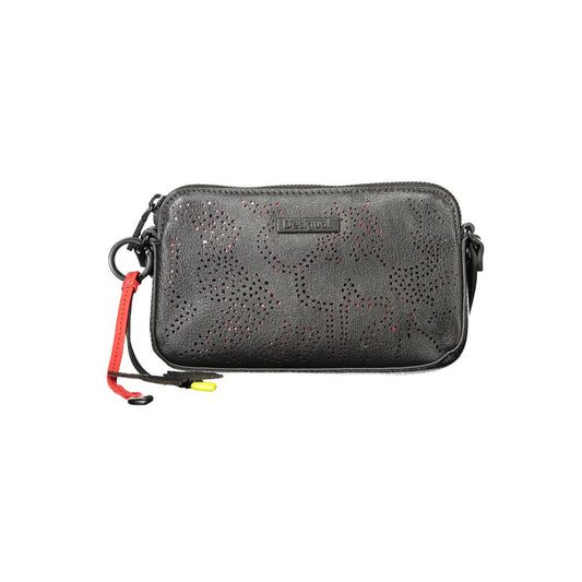 Desigual Black Polyethylene Handbag - ClickThatClicks 