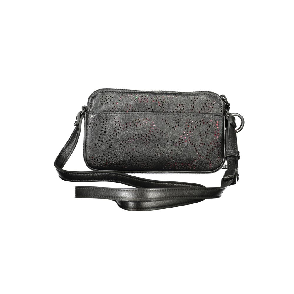 Desigual Black Polyethylene Handbag - ClickThatClicks 