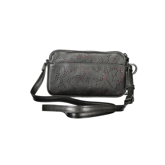 Desigual Black Polyethylene Handbag - ClickThatClicks 