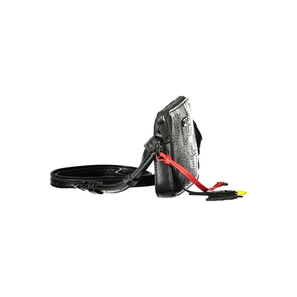 Desigual Black Polyethylene Handbag - ClickThatClicks 