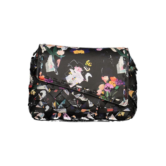 Desigual Black Polyethylene Handbag - ClickThatClicks 