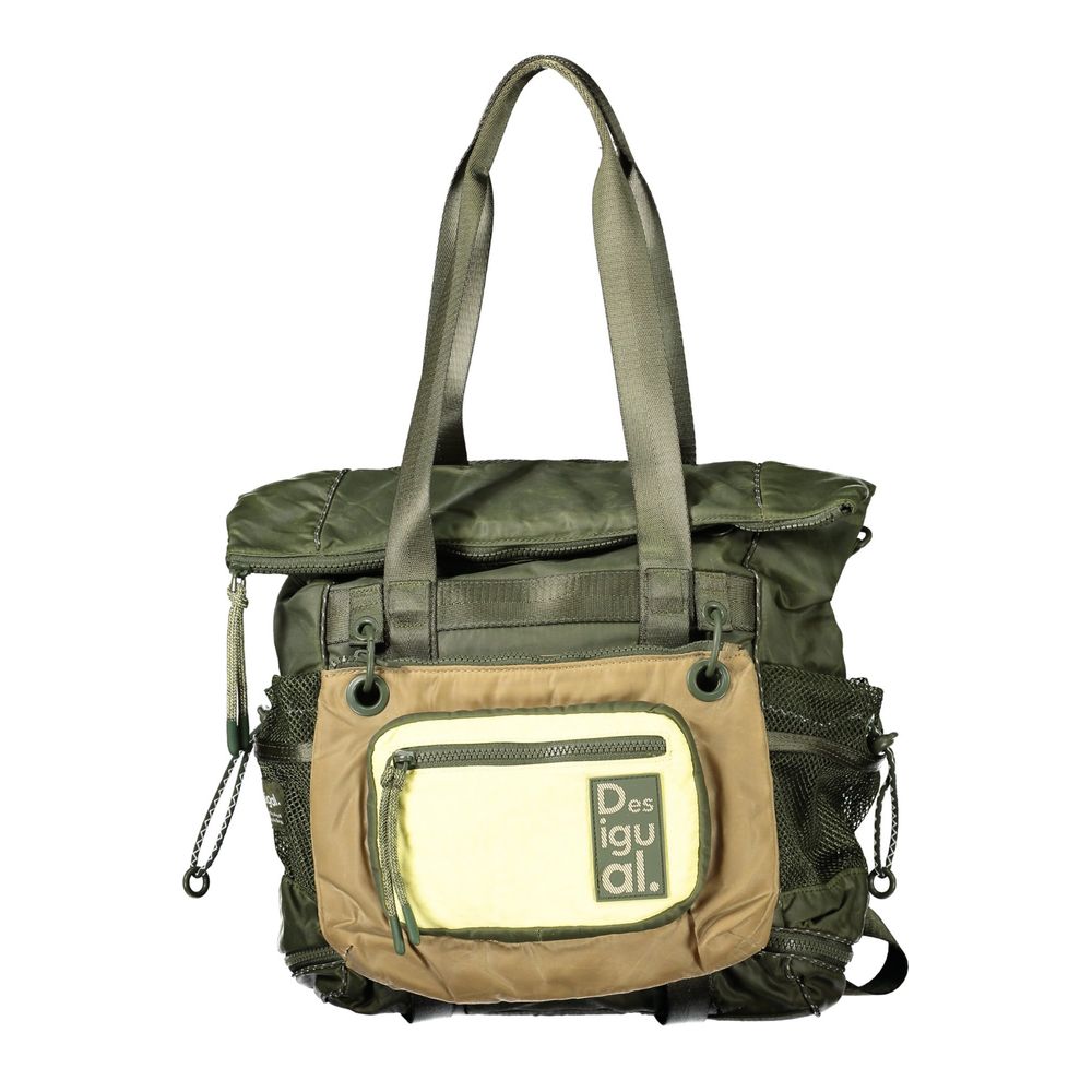 Desigual Green Polyester Handbag - ClickThatClicks 