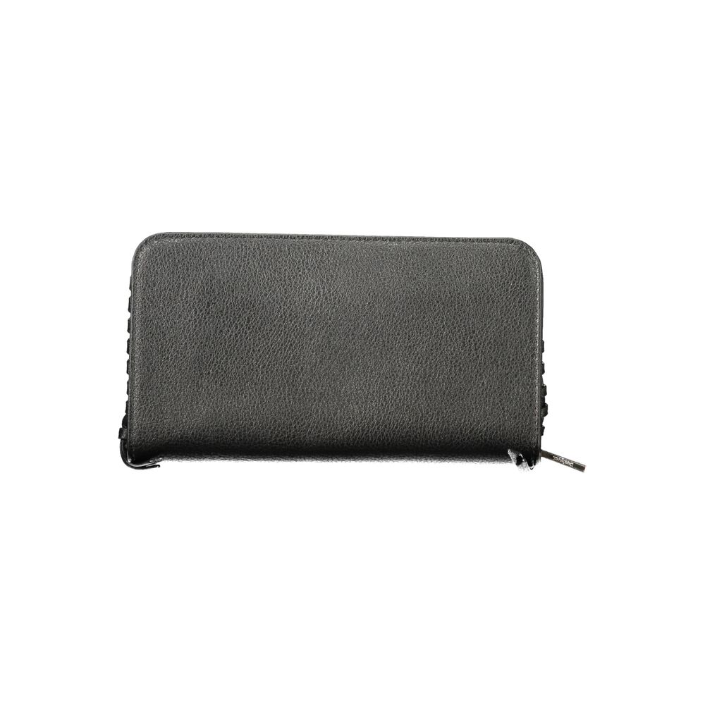 Desigual Black Polyethylene Wallet - ClickThatClicks 