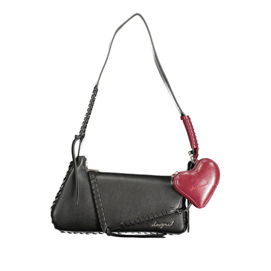 Desigual Black Polyethylene Handbag - ClickThatClicks 