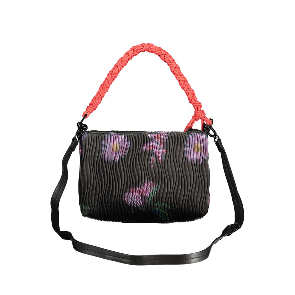 Desigual Black Polyethylene Handbag - ClickThatClicks 