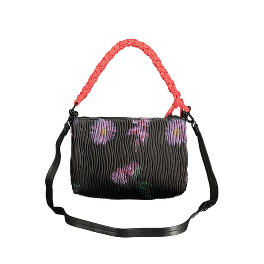 Desigual Black Polyethylene Handbag - ClickThatClicks 