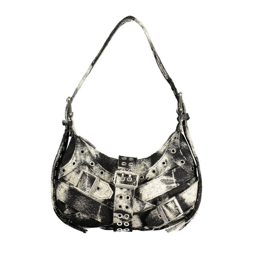 Desigual Black Cotton Handbag - ClickThatClicks 