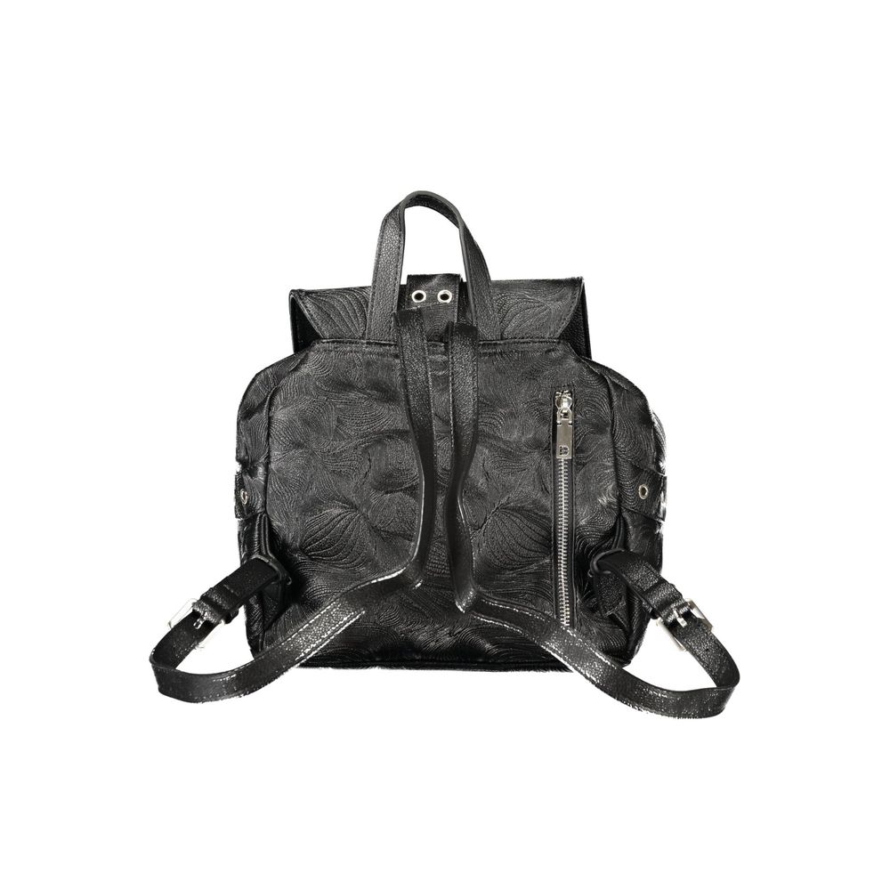 Desigual Black Polyethylene Backpack - ClickThatClicks 