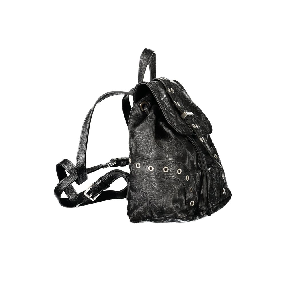 Desigual Black Polyethylene Backpack - ClickThatClicks 