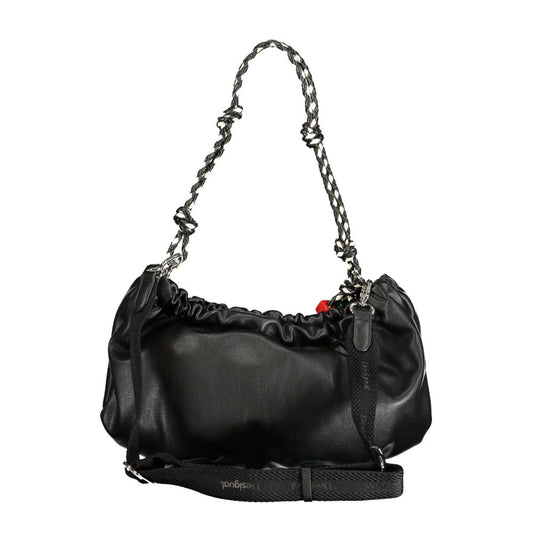 Desigual Black Polyethylene Handbag - ClickThatClicks 