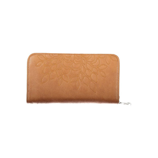 Desigual Brown Polyethylene Wallet - ClickThatClicks 
