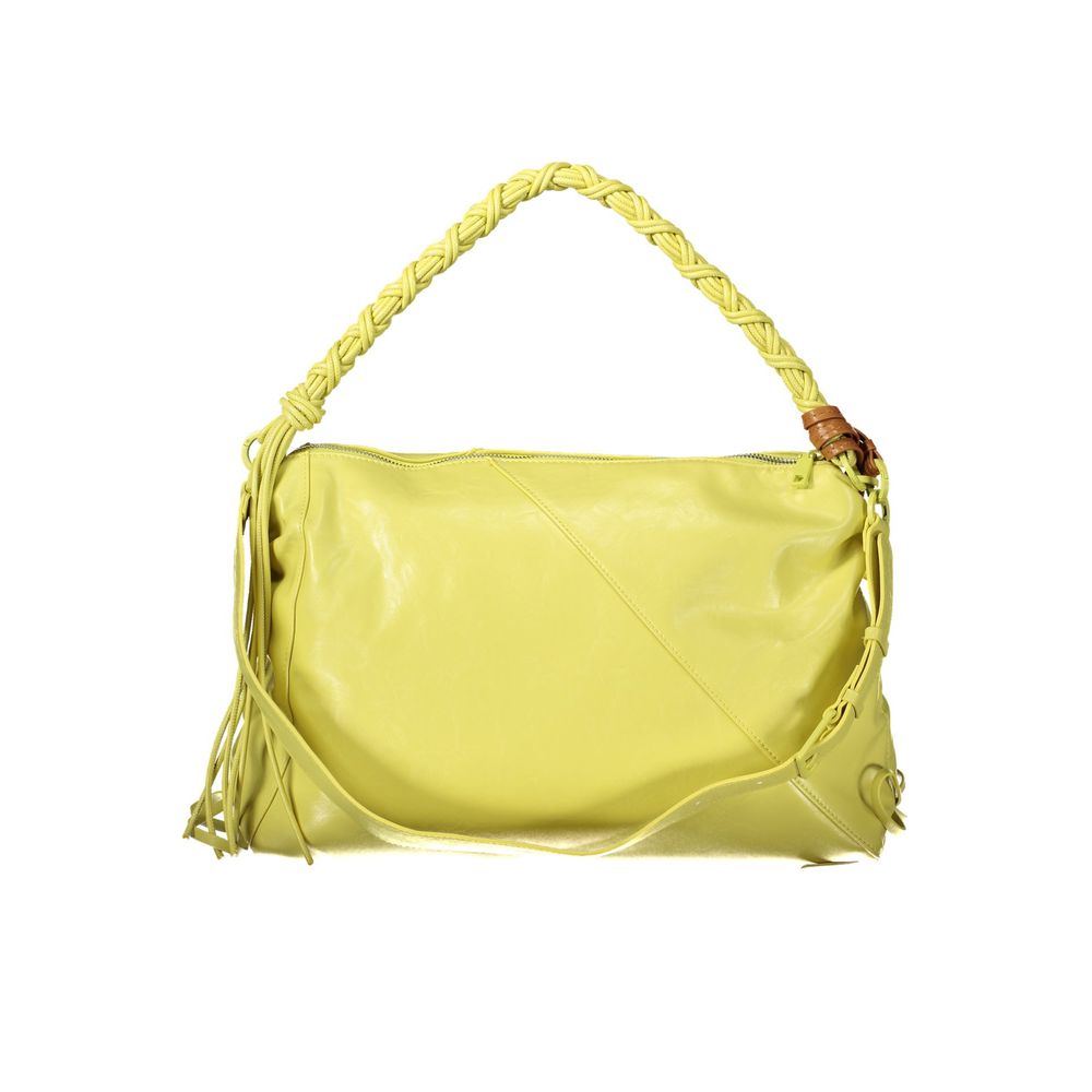 Desigual Yellow Polyethylene Handbag - ClickThatClicks 