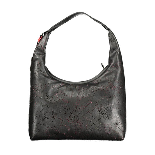 Desigual Black Polyethylene Handbag - ClickThatClicks 