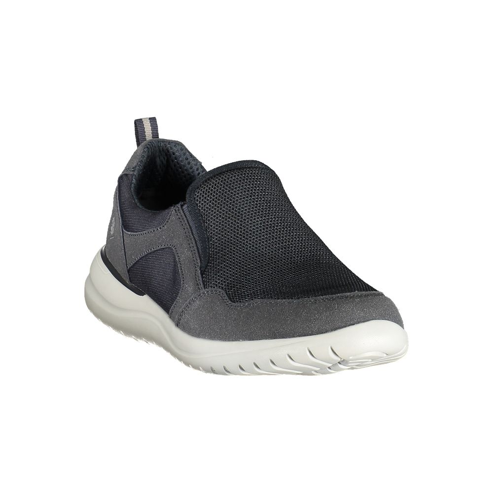 Lumberjack Blue Polyester Athletic Sneakers - ClickThatClicks 