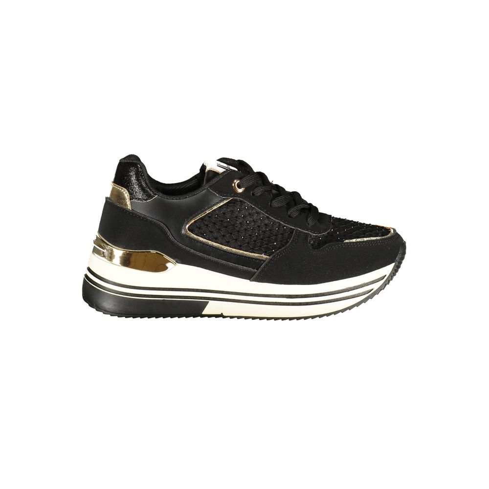 Laura Biagiotti Blue Polyurethane Women Sneaker - ClickThatClicks 