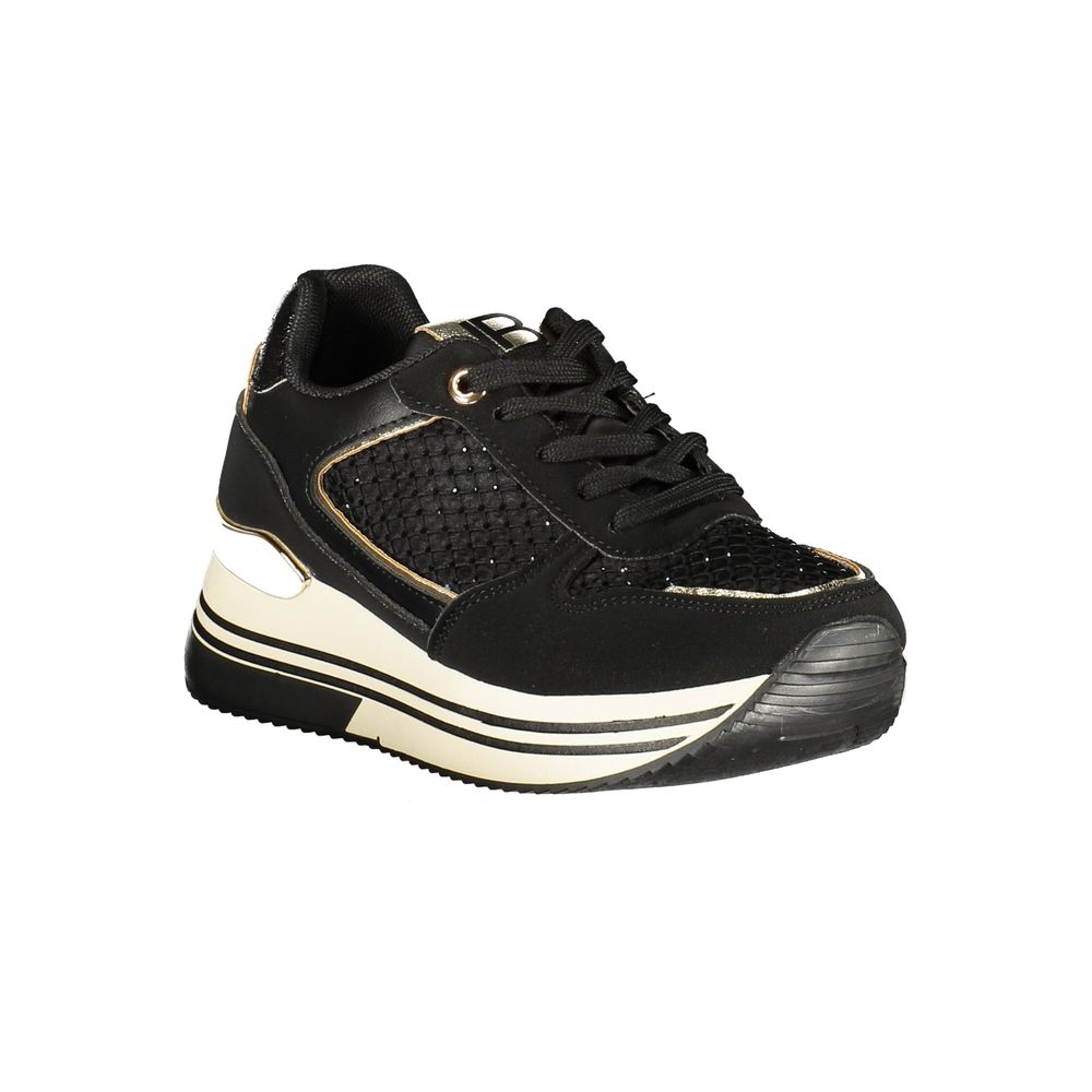 Laura Biagiotti Blue Polyurethane Women Sneaker - ClickThatClicks 