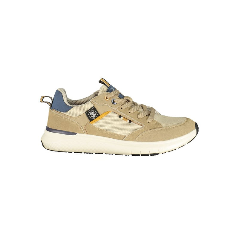 Lumberjack Beige Polyester Men Sneaker - ClickThatClicks 