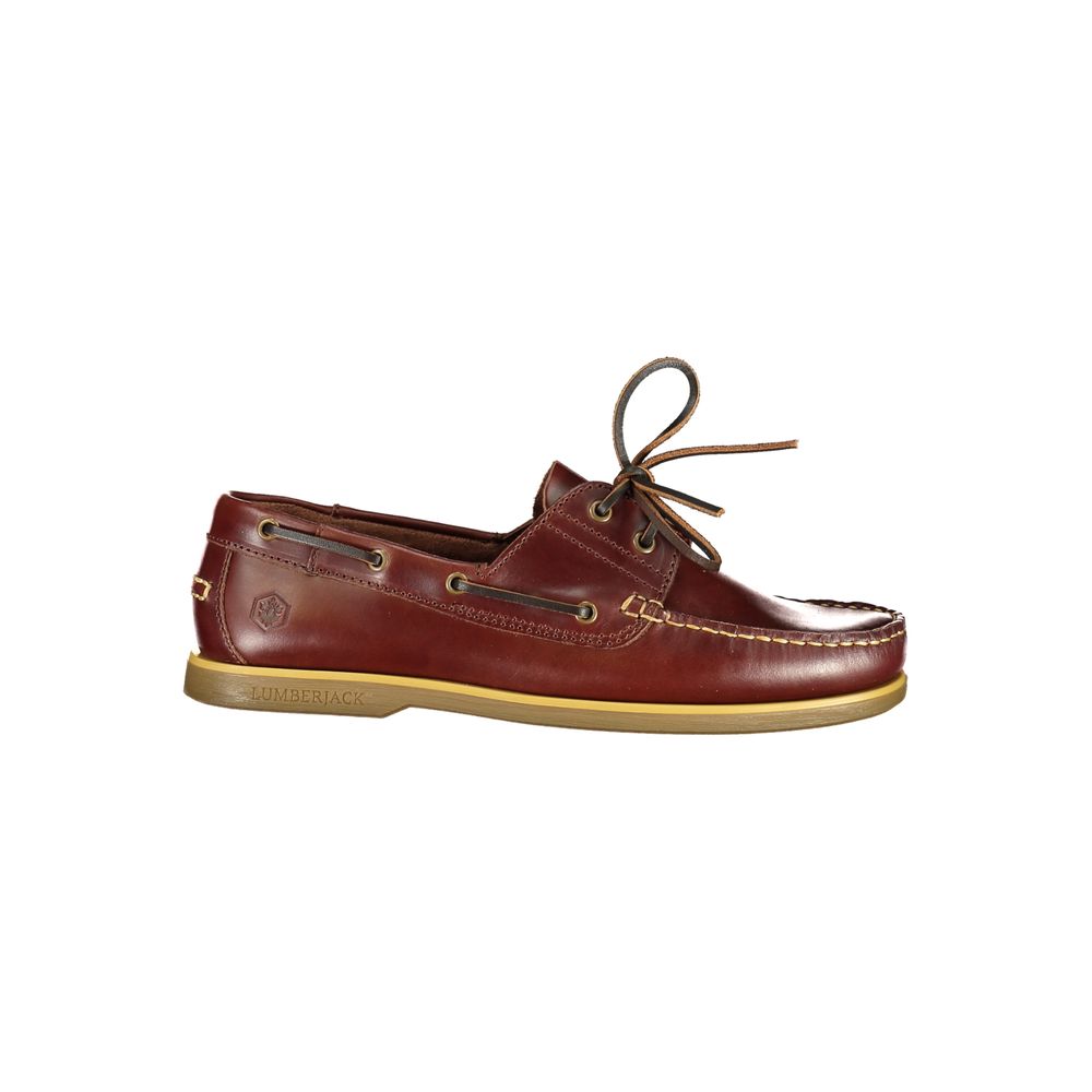 Lumberjack Marrone Leather Men ClassicShoe - ClickThatClicks 