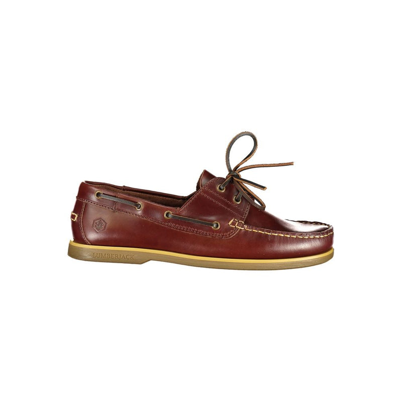 Lumberjack Marrone Leather Men ClassicShoe - ClickThatClicks 