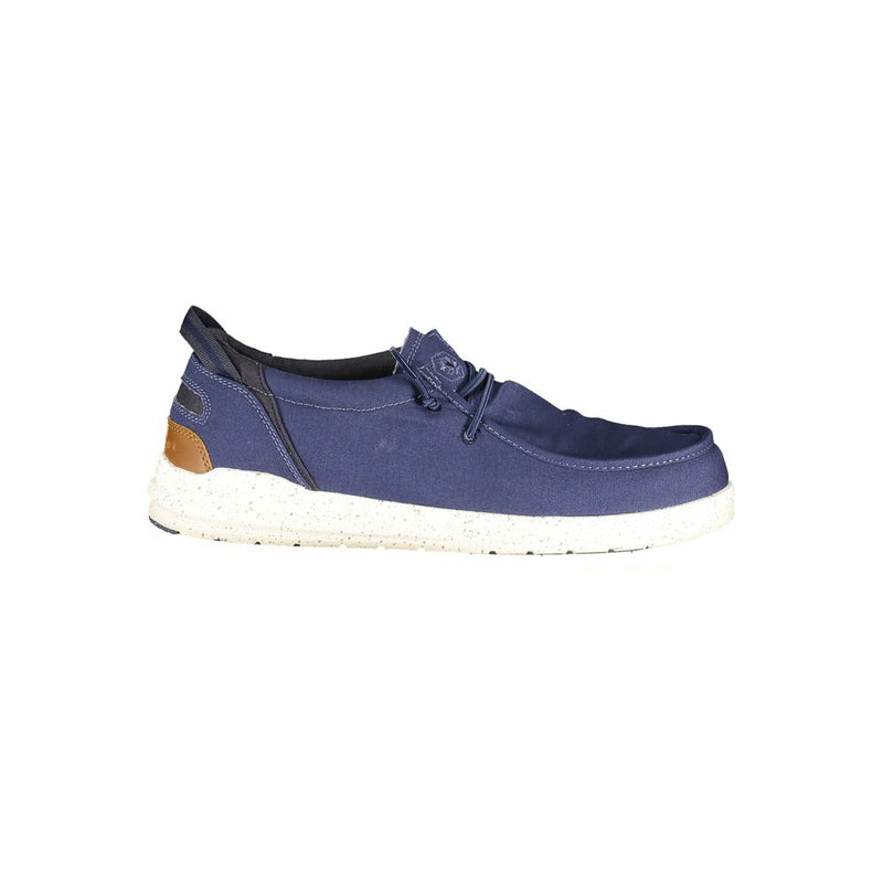Lumberjack Blue Polyester Men Classic Shoe - ClickThatClicks 