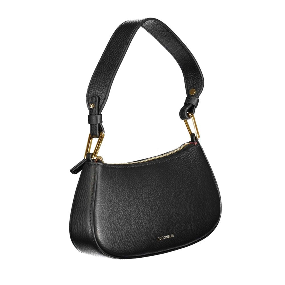 Coccinelle Black Leather Women Handbag - ClickThatClicks 