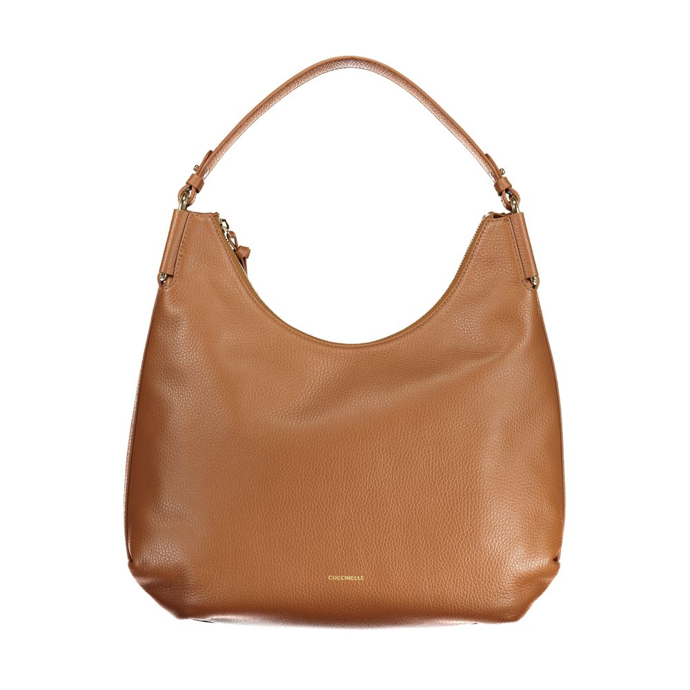 Coccinelle Marrone Pelle Women Handbag - ClickThatClicks 