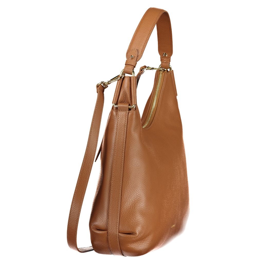 Coccinelle Marrone Pelle Women Handbag - ClickThatClicks 