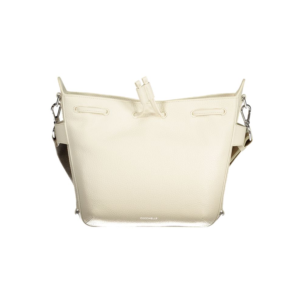 Coccinelle Bianco Leather Women Handbag - ClickThatClicks 