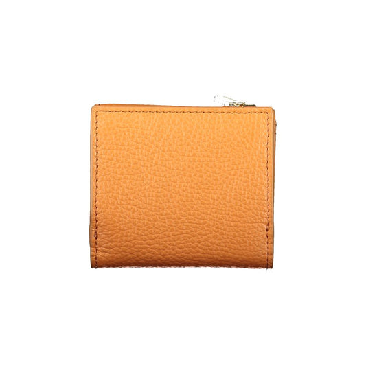 Coccinelle Arancione Pelle Women Wallet - ClickThatClicks 