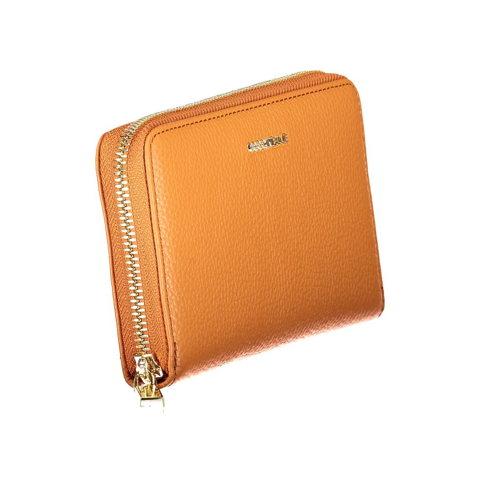 Coccinelle Arancione Leather Women's Wallet - ClickThatClicks 